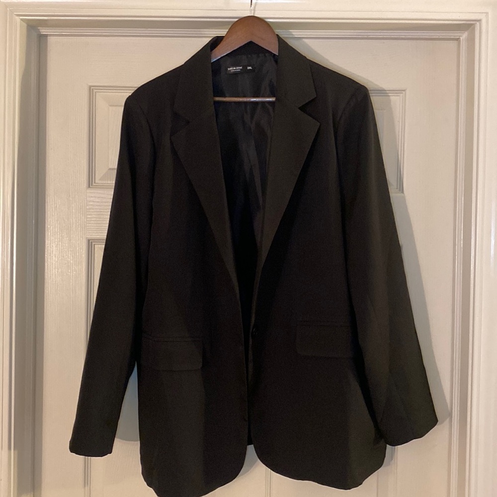 Shein Curve Black Blazer - Size 2XL- Shein Curve